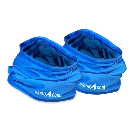 Alphacool Cooling Neck Gaiter (2-Pack) - Blue - One Size 675595812095