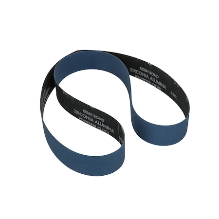 Norton Abrasives Sanding Belt, Coated, Zirconia Alumina, 180 Grit, Fine, BlueFire R823P 78072702695