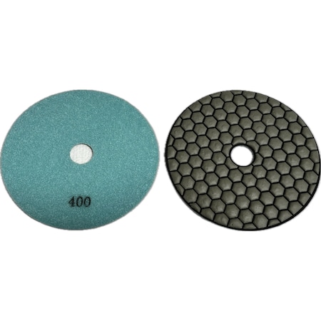 Vantage Product Honey Comb Dry Polishing Pad, Concrete Finishing, 5'' R-FB5HC0400