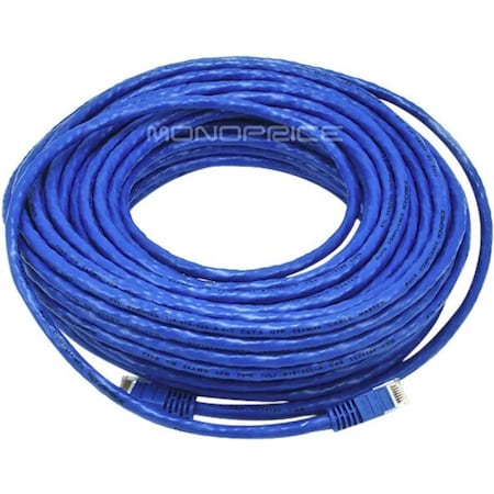 Monoprice Patch Cord, Cat 6, Booted, Blue, 75 ft. 5027