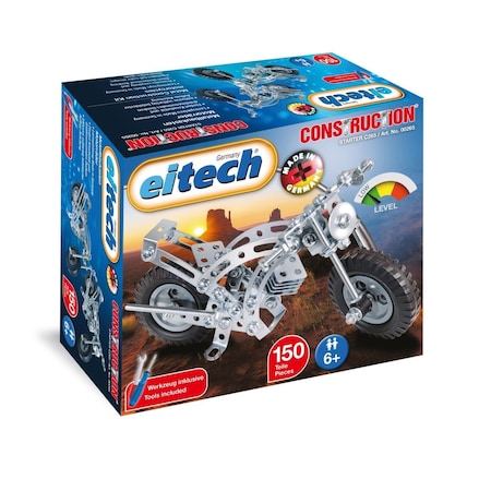 Time2Play Motorcycle, Model Building Kit - 150 Piece TI3489041