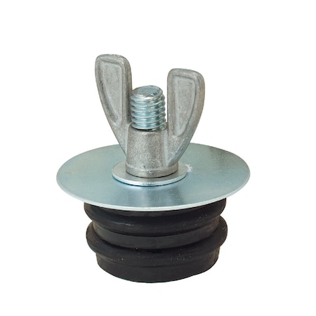 B & K 1-1/2'' OD Galvanized Steel Test Plug 154-007