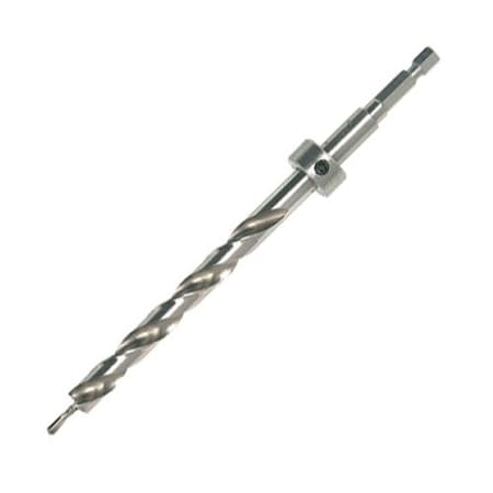 Trend Tool Technology HSS Pocket Hole Jig Drill Bit, 3/8 Inch, Quick Release Hex Shank, PH/DRILL/95Q U*PH/DRILL/95Q