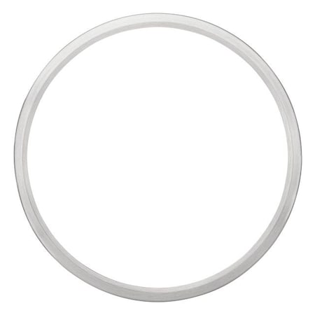 Keystone Clip-on trim | Brushed nickel | Used on 11" Series A Round LED Surface Mount Downlight KT-SMLED-11RA-BN-TRIM