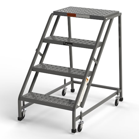 Ega Products EZY Climb Ladder (50Deg), 4 Steps, 450 lb. Load Capacity Z023
