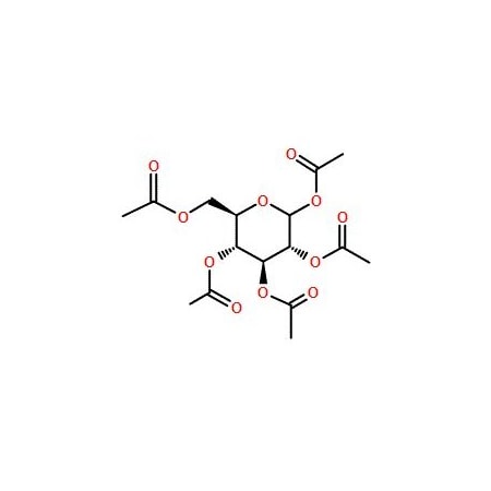 Ak Scientific D-Glucose 2, 3, 4, 5, 6-pentaacetate, Anomeric mixture (5g), CAS 3891-59-6 P313-5g