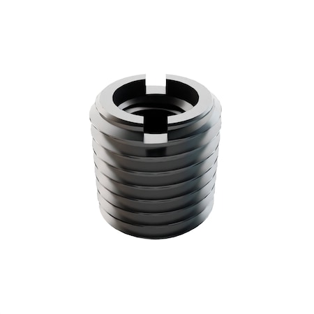 Zoro Select Standard Wall Self Locking Thread Insert, M10-1.50 Int Thrd Sz, 18-8 Stainless Steel EZ-453-10