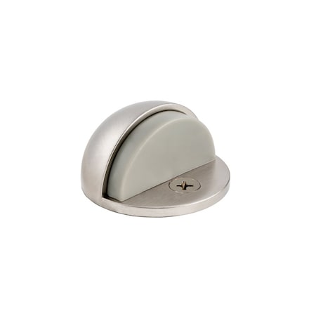 Geo 1-3/4" x 1/8" Low Profile Dome Stop Satin Nickel Finish GBH-DSDSL-SN