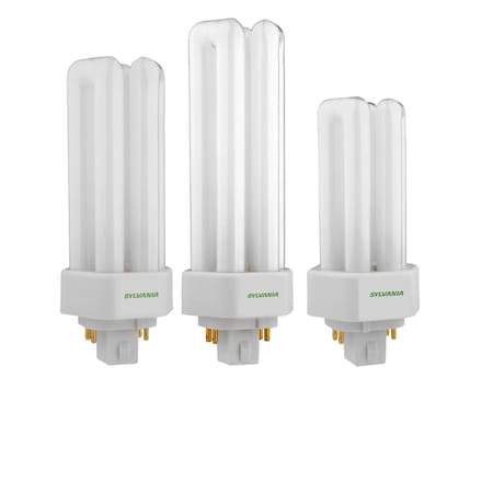 Ledvance/ Sylvania DULUX 26W triple CFL w/ 4-pin base, 3500Kcolor temperature, 82 CRI, for use with electronic and CF26DT/E/IN/835/ECO/20881