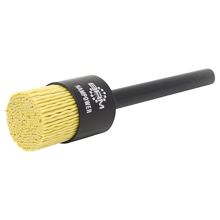 Nampower Brush NAMPOWER End Brush, 1" Dia. 5" OAL, 180 AEB10034180