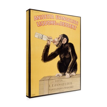 Trademark Fine Art Outdoor Canvas Art - Marcus Jules 'Anisetta Evangelisti' Wall Art for Patios, or Gardens GRL02190-OC3547WR