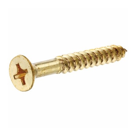Hillman Wood Screw, #6, 1 in 385660