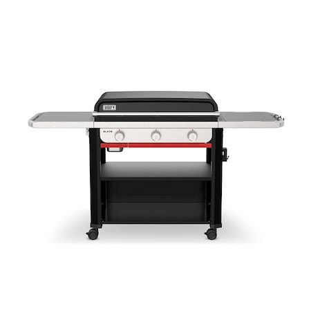 Weber Griddle Grill, Liquid Propane, 3-Burner, Black 1500014