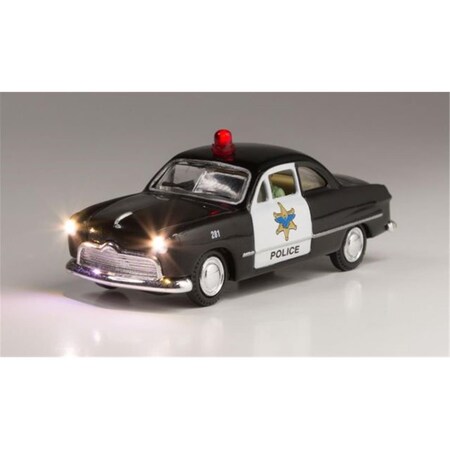 Woodland Scenics O Scale Just Plug Police Car WOO5973