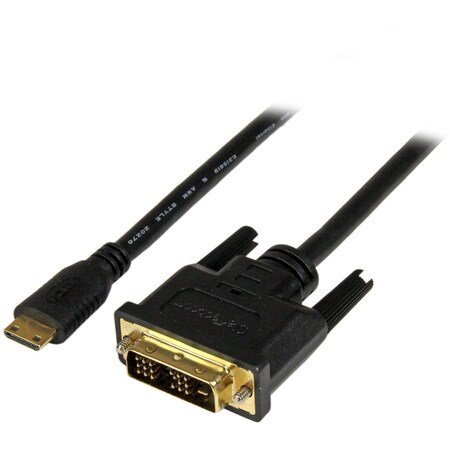 Startech.Com 2m 6.6 ft Mini HDMI to DVI-D Cable HDCDVIMM2M