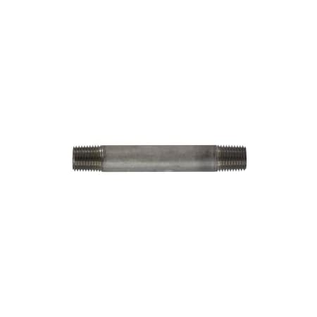 Midland Industries NIPPLE PIPE WLD 1/4IN MPT 1/4IN MPT 49020