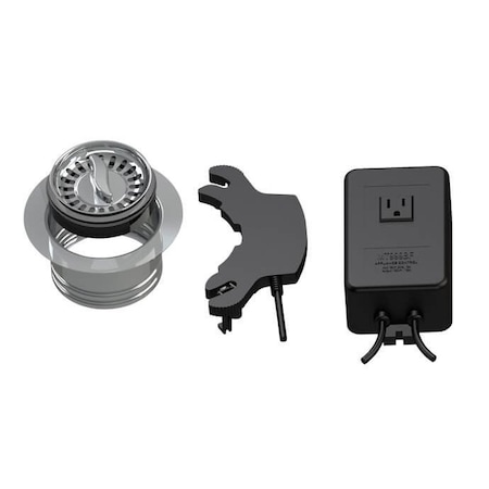Mountain Plumbing Batch Feed Waste Disposer System Kit in Polished Nickel MT999BF/PN