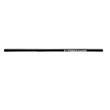 Exposed Rack 51 Length Solid Textured Black Single 8-00-9651-BK