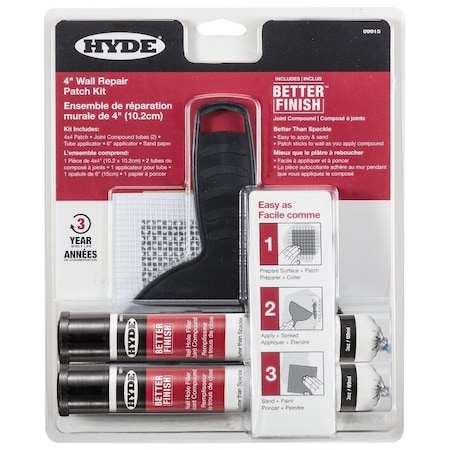 Hyde Better Finish Wall Repair Patch Kit 9915