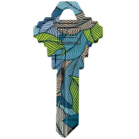 Hy-Ko Key Blank, Brass, For: Schlage SC1 Keyways 16010SC1-39