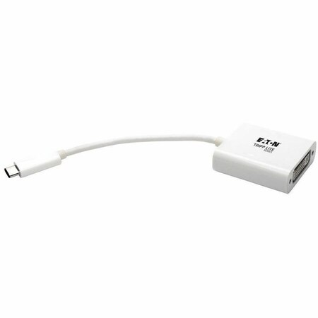 Tripp Lite USB C TO DVI VIDEO ADAPTER CONVERTER 1080P, M/F, THUNDERBOLT 3 COMPATIBLE, USB-C U444-06N-DVI-AM