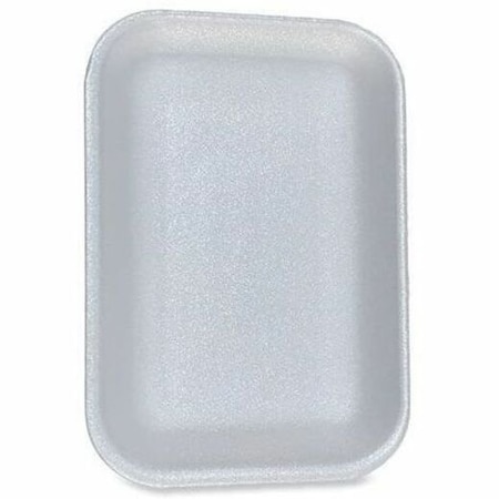 Gen Meat Trays, No 2. 8.5 x 6.03 x 1.11, White, 500PK 2WH