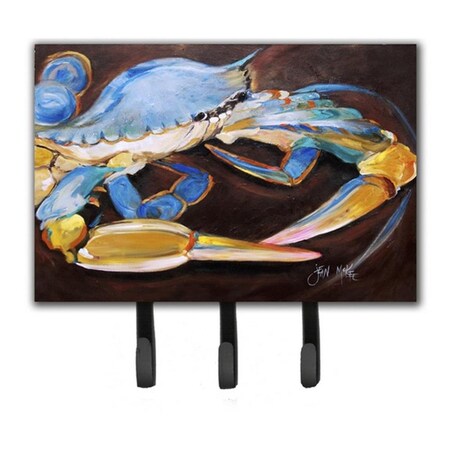 Carolines Treasures Blue Crab Leash and Key Holder JMK1090TH68