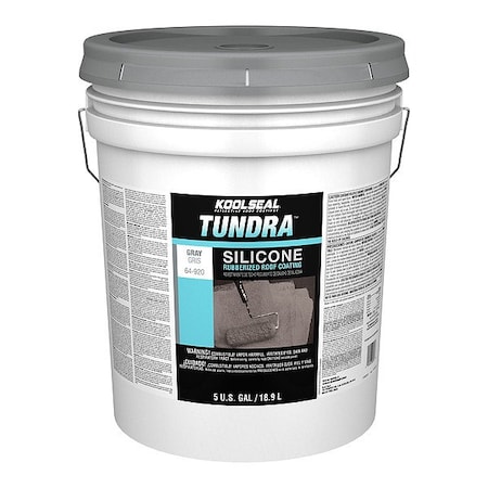 Kool Seal Rubberized Roof Coating, Gray KS0064920-20