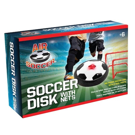 Maccabi Art Air Soccer Hover Ball Disk with 2 Goal Post Nets 8681