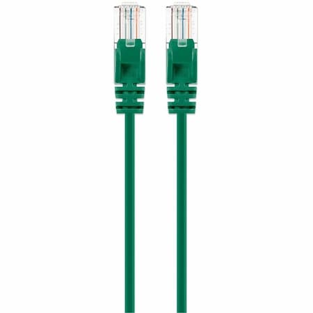 Intellinet Network Solutions CAT6 U/UTP SLIM NETWORK PATCH CABLE, 7 FT., GREEN 743433
