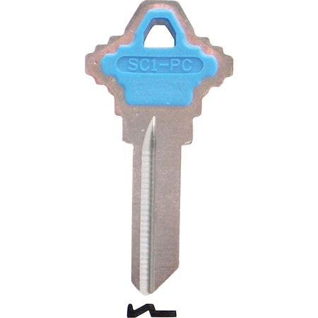 Kaba Ilco Schlage Design Decorative House Key, SC1P / SC1-PC, 5PK AK00000142