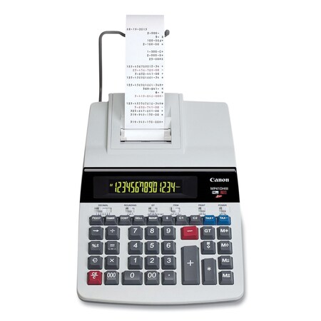 Canon MP41DHIII 14-Digit Desktop Calculator, Black/Red Print, 4.3 Lines/Sec 8709B001AA
