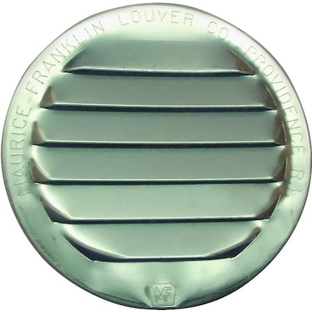 Maurice Franklin Screen Louver, 2.907 W, Aluminum, Mill RL-100 2.5