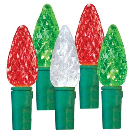 Hometown Holidays Light Spool, 144 012 amps W, 210Lamp, LED Lamp, ClearGreenRed Lamp 2360-RGC/U17E115E