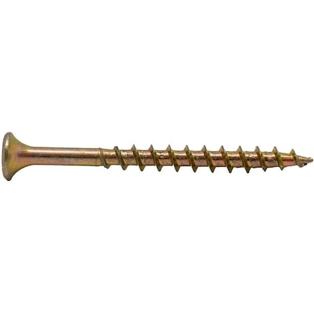 Pro-Fit Deck Screw, #8 x 1-1/4 in, Steel, Flat Head, Torx Drive 0333078G