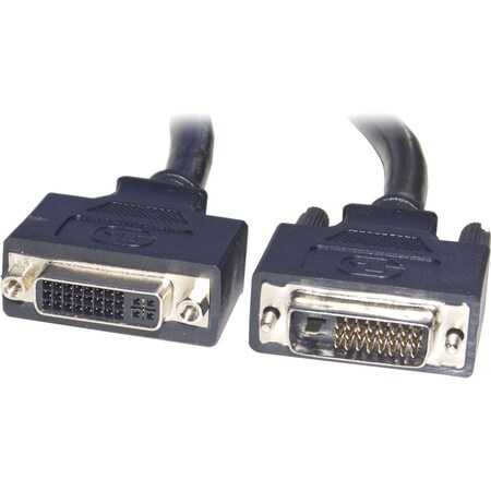 Cable Wholesale DVI-D Male / DVI-D Female Dual Link Cable, Black, 3 Meter (10 ft) 10V2-07203BK