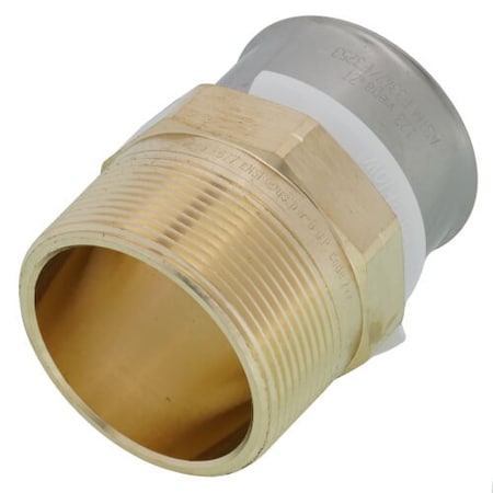Viega PureFlow Press adapter P 2 MPT 2 bronze 90591