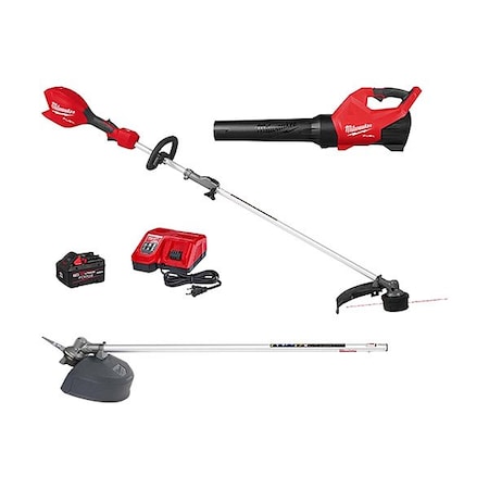 Milwaukee Tool M18 Fuel Combo Kit, Quik-Lok Brush Cut 3031-21,49-16-2738