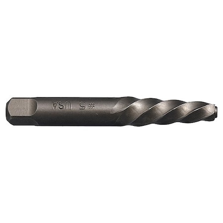 Cleveland Screw Extractor, Carbon Steel, 3 3/4" L C53670