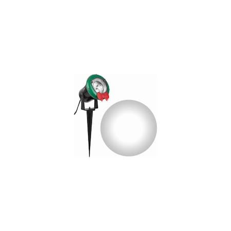 Gemmy Christmas LightShow Projection White LED Spotlight 88105