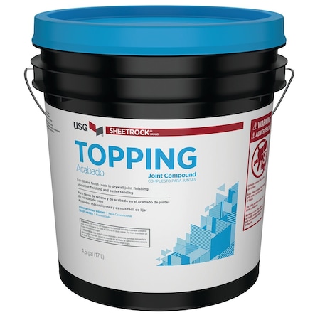 Sheetrock 4.5 Gal. Pre-Mixed Topping Drywall Joint Compound 380051-048