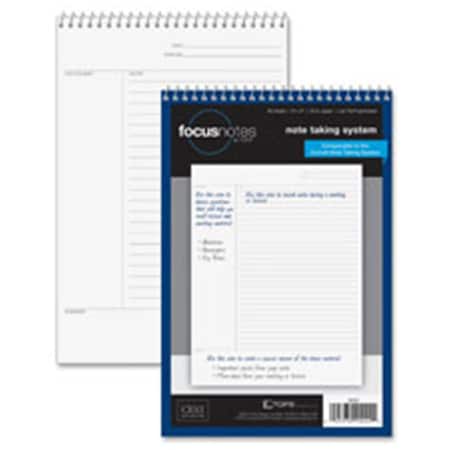 Tops Steno Notebook- 15 lb- Project Ruled- 6 in. x 9 in.- 80 Shts- WE TOP90222