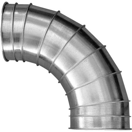 Nordfab Elbow, 45 Degree, Steel, Round, 20 ga Thick 8040400042