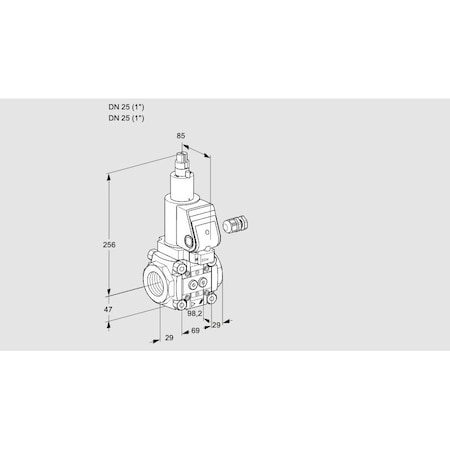 Honeywell Kromschroder VAS225R/LKGR KS88024493