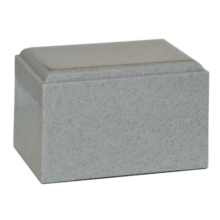 Fasttrack2Fitness Cultured Granite Cremation Cumulus Adult Urn, Light Gray FA2030395