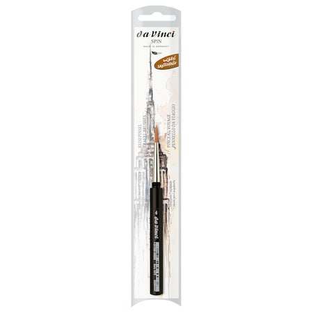 Da Vinci COSMOTOP-SPIN Pocket Travel Brush, Synthetic, Watercolor, Round, Series 1573, Size 4 VA-1573_4