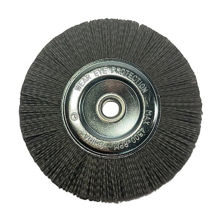 Dico Abrasive Wheel Brush, 4500 RPM, Gray 7200071