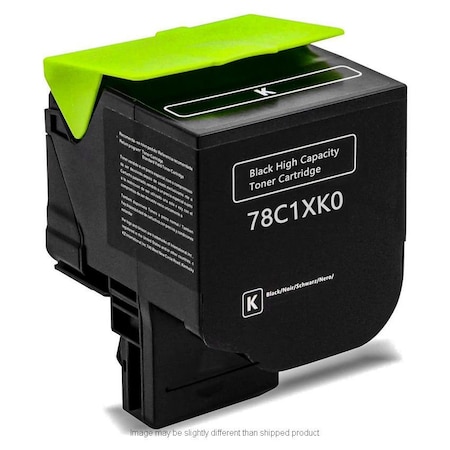 Lexmark Replacement XH YLD BLACK TONER 78C1XK0