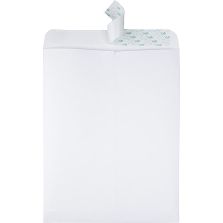 Quality Park Catalog Envelope, White, Paper, PK100 QUA44782