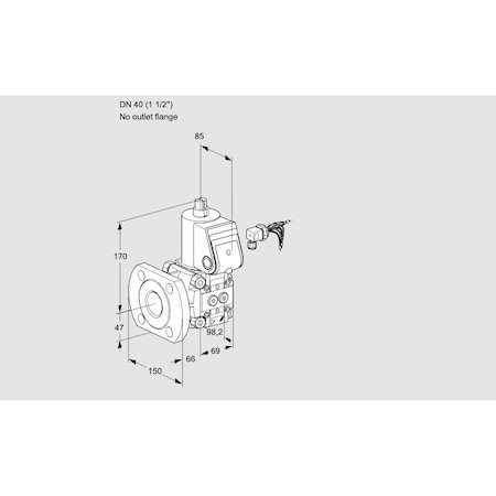 Honeywell Kromschroder VAS240/-F/NW KS88012924